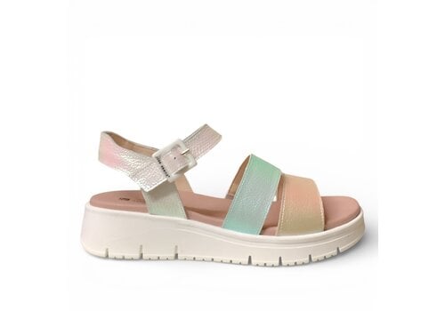 Jose Saenz Jose Saenz 2155 Nude/Wht/Green Sandals