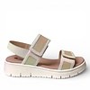 Jose Saenz 2151 White/Sand Sandals