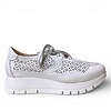 Jose Saenz Jose Saenz 2314 White Laced Sneakers