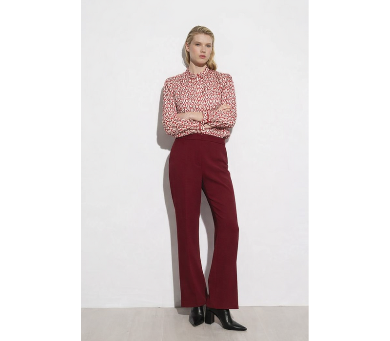Bariloche TURRES Wine Wide Leg Trousers