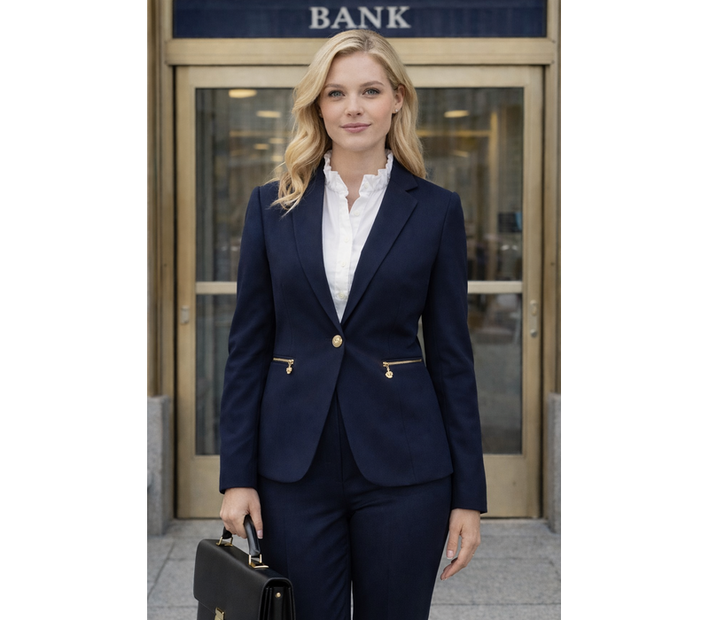 Bariloche TUDELA Navy/ gold  Blazer