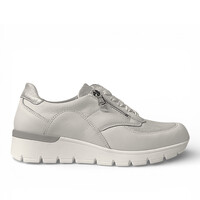 Waldlaufer 626K02 White Wide-Fit Sneakers