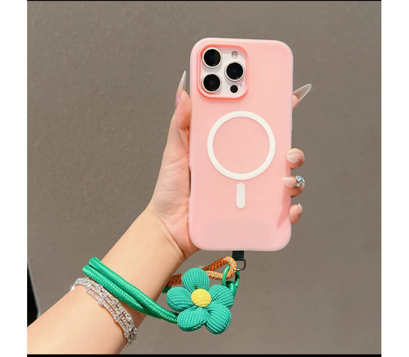 Mobile Phone Green Lanyard Wrist Strap