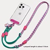 Footprints Mobile Phone Purple Little Doll X-Body Lanyard