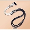 Mobile Phone Black/White  X-Body Lanyard
