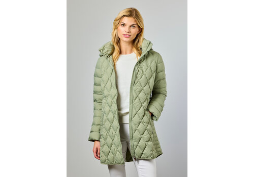 Junge Junge DIANA Goose Down Coat in Cactus