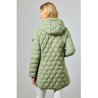 Junge DIANA Goose Down Coat in Cactus