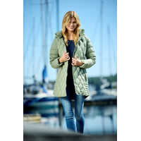 Junge DIANA Goose Down Coat in Cactus