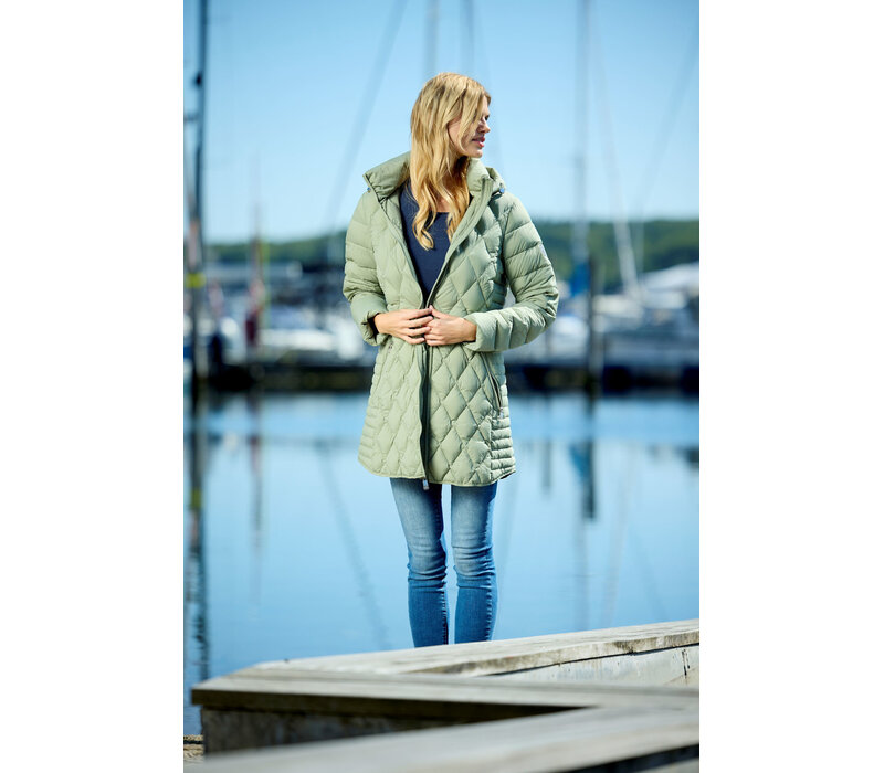 Junge DIANA Goose Down Coat in Cactus