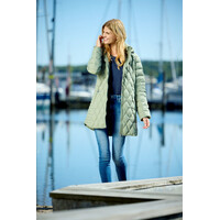 Junge DIANA Goose Down Coat in Cactus