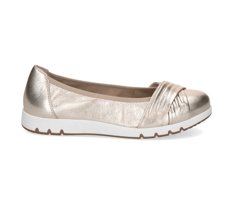 Caprice 22118 Gold Met Leather Pumps