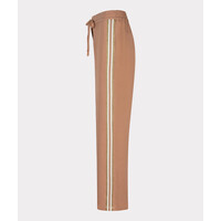 Esqualo 05009 Cappuccino side Taped Trousers