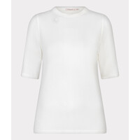 Esqualo 30017 Off-White Rib T-Shirt
