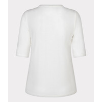 Esqualo 30017 Off-White Rib T-Shirt