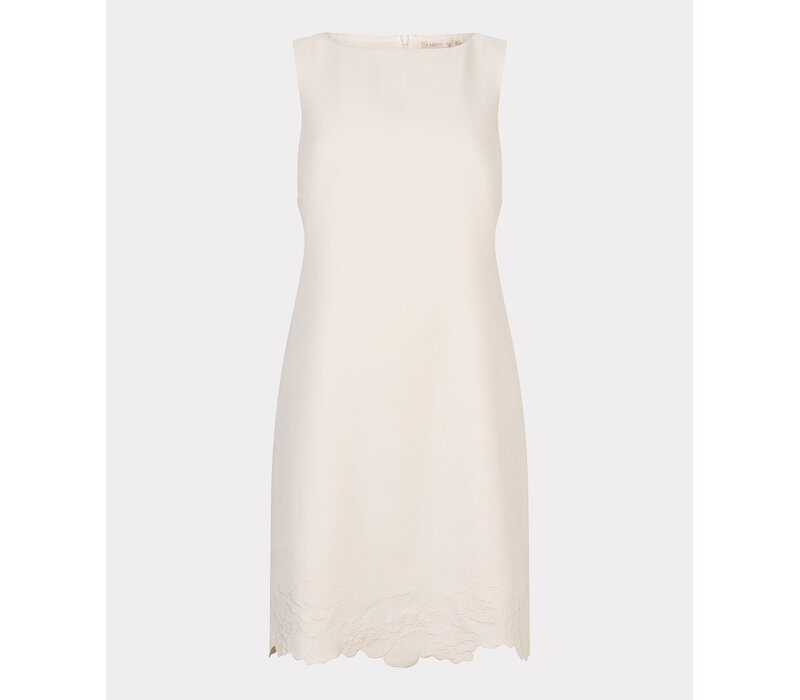 Esqualo 05010 Sleeveless Dress in Natural