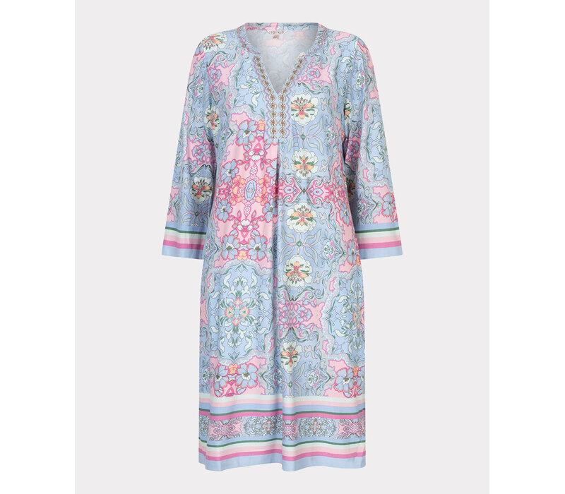 Esqualo 30012 MUSE Blue Multi Dress