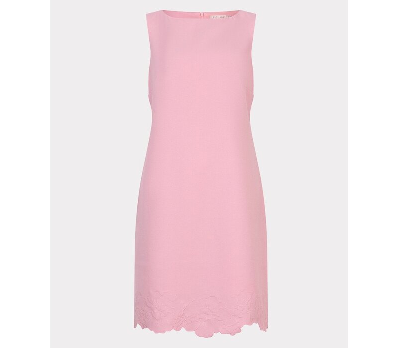 Esqualo 05010 Sleeveless Dress in Rose Pink