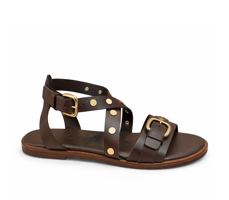 Wonders AB-1642 Chocolate Mousse Sandals