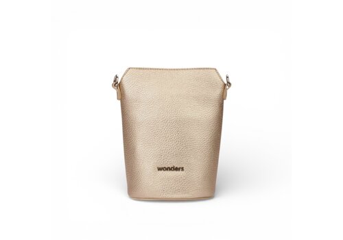 Wonders Wonders WB-55036 Gold Crossbody Bag