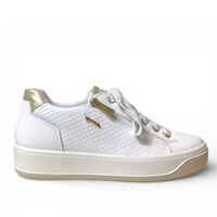 IGI&CO 1144300 White/Gold Sneakers