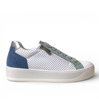 IGI&CO 1144500 Wht/Blu/Grn Sneakers