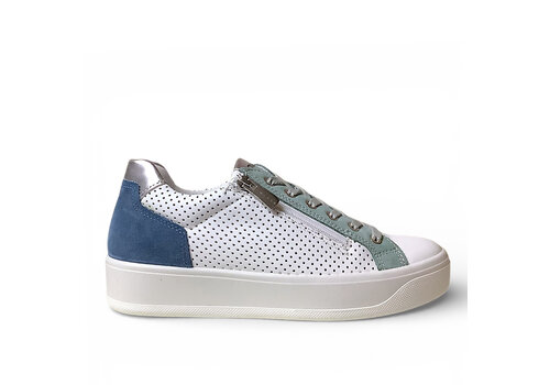 IGI&CO IGI&CO 1144500 Wht/Blu/Grn Sneakers