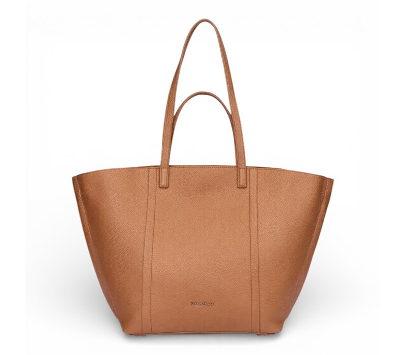 Wonders WB-55034 Tan Double Strap Tote