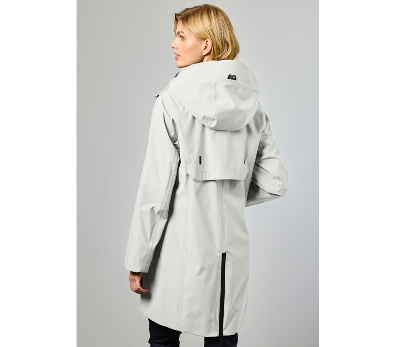 Junge NYNNE Off-White Waterproof Coat