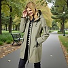 Junge Junge NYNNE Light Olive Waterproof Coat