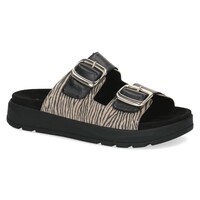 Caprice 27202 Beige Zebra Print Sliders