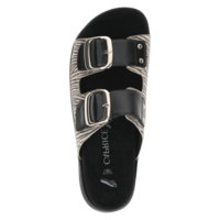 Caprice 27202 Beige Zebra Print Sliders