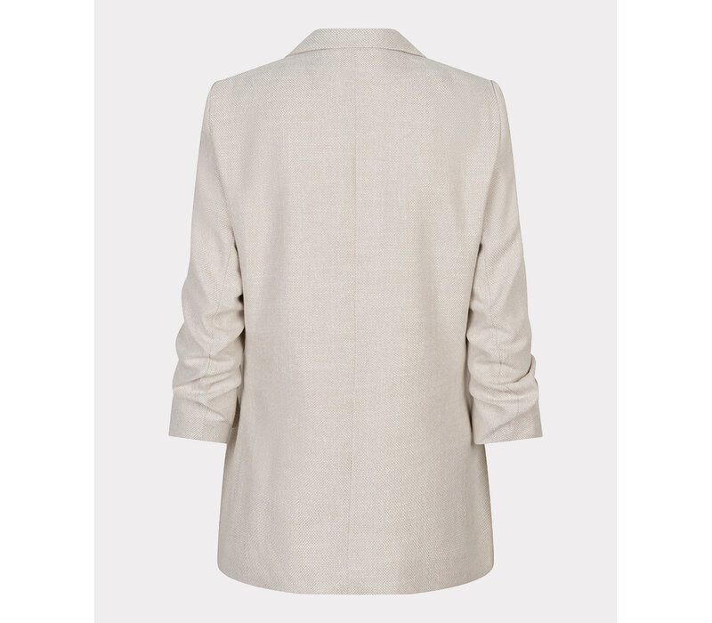 Esqualo 10045  Light Sand Linen Look Blazer