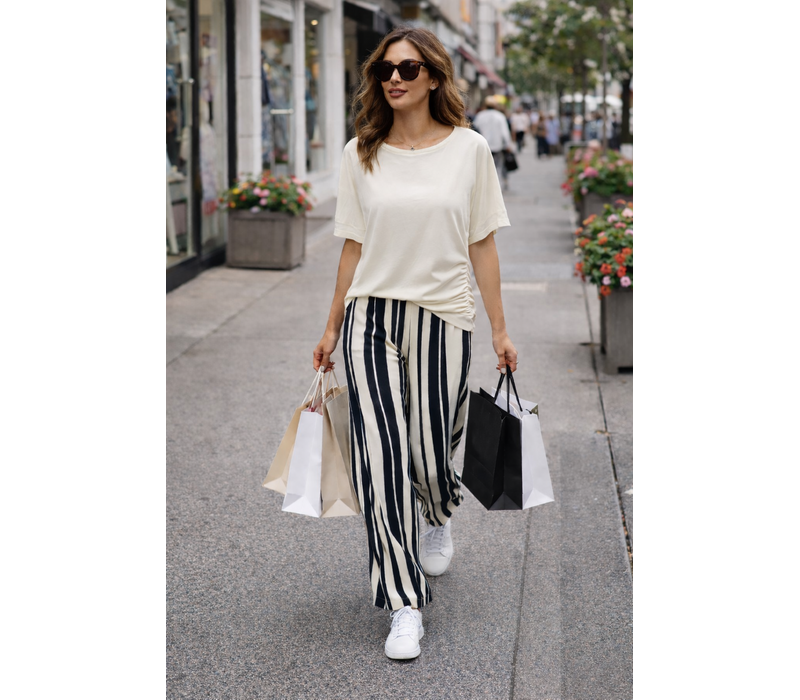 Kimara KELSEY Off White Comfort Top