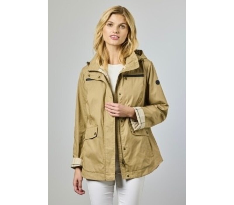 Junge NICOLE Camel Wax Coated Jacket