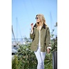 Junge Junge NATASJA Olive Wax Coated Coat