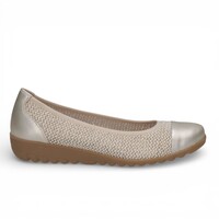 Caprice 22123 Off Wht/Gold Pumps