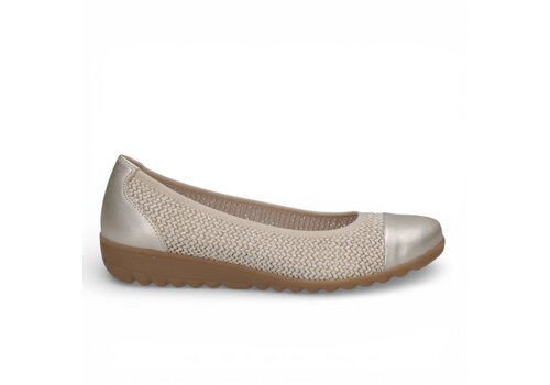 Caprice Caprice 22123 Off Wht/Gold Pumps