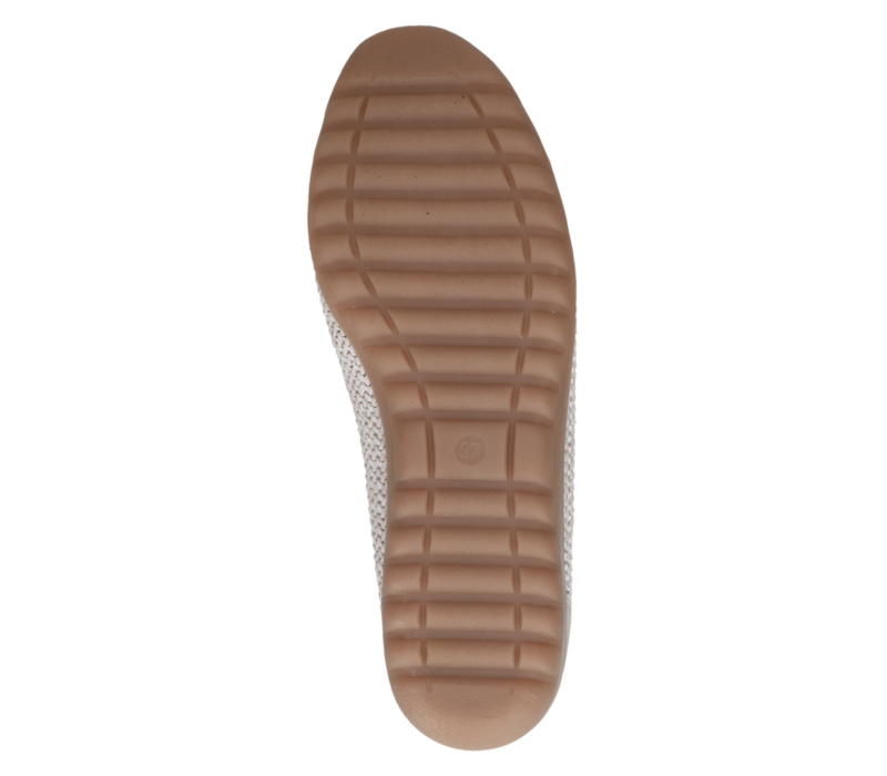 Caprice 22123 Off Wht/Gold Pumps