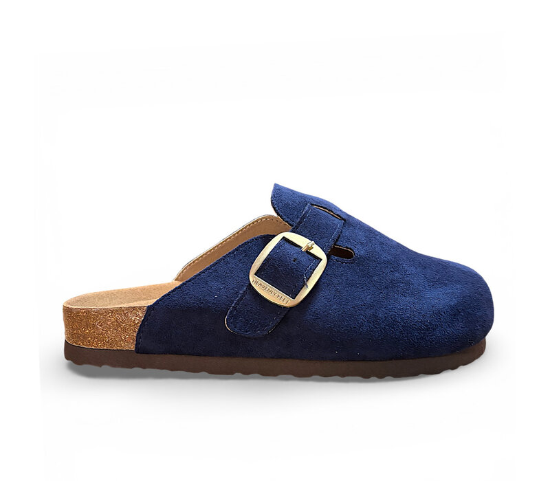 Heavenly Feet ALESSIA Navy Comfort Mule