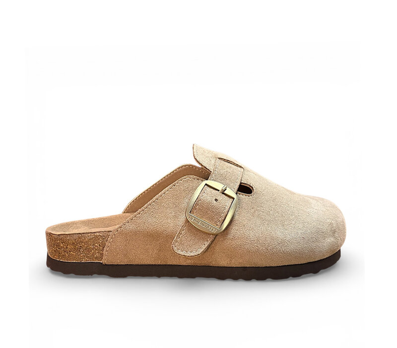 Heavenly Feet ALESSIA Beige Comfort Mule