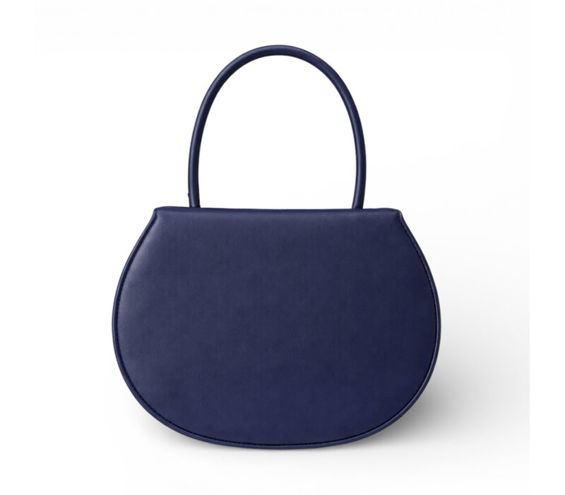Marian 706 Navy Leather Handbag