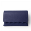 Marian Marian 801 Navy Leather Clutch Bag