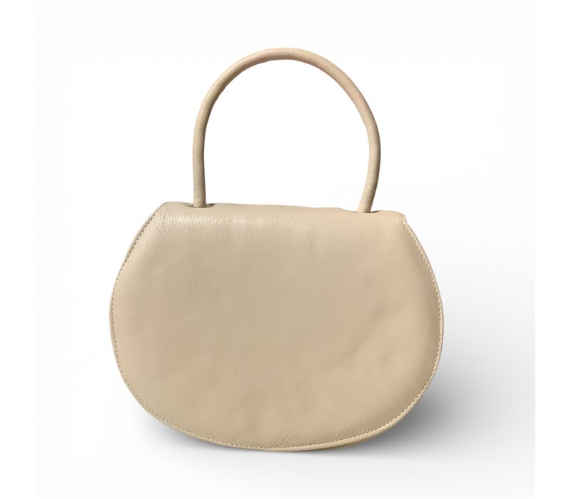 Marian 706 Beige Leather Handbag