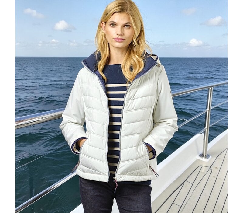 Junge NAVI White/Navy Nautical Jacket