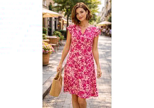 MD’M MD’M 4.75.689.39 Pink/White Dress