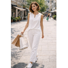 MD’M MD’M 4.73.689.29 White Cotton Trousers