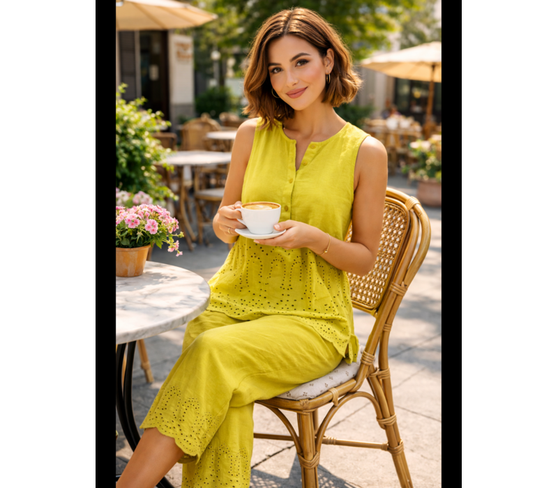 MD’M 4.73.689.29 Mustard Lime Trousers