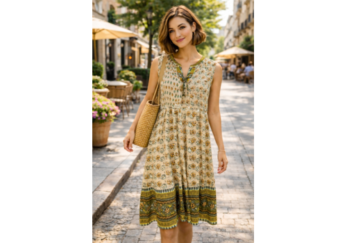 MD’M MD’M 4.75.251.19 Moss Green Dress
