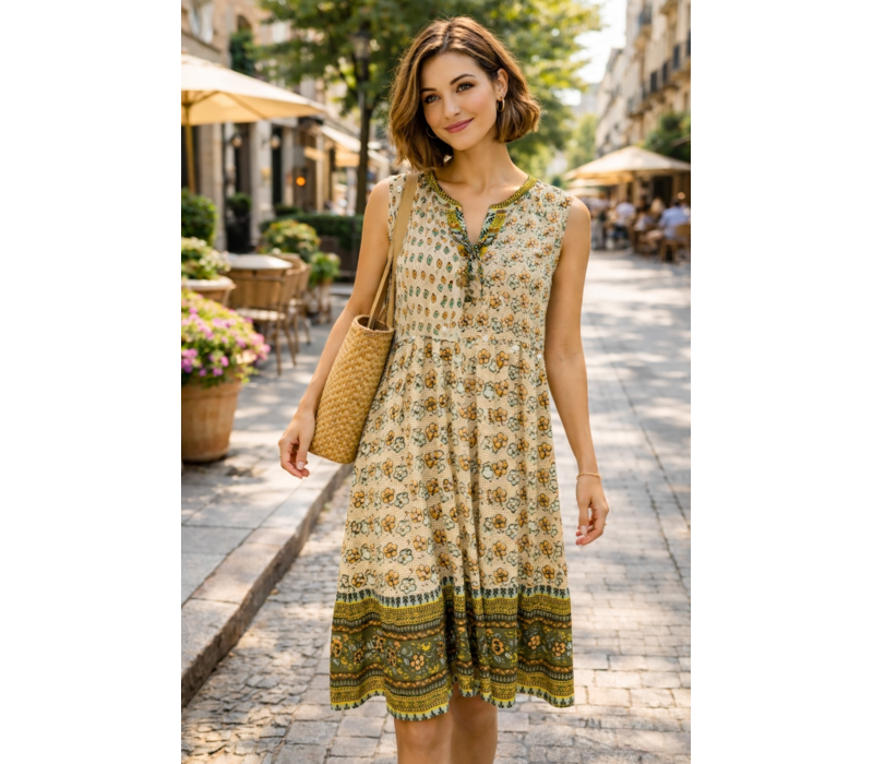 MD’M 4.75.251.19 Moss Green Dress