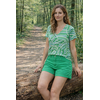Lola Espeleta Lola Espeleta SH101 Green Shorts w/Turn-up